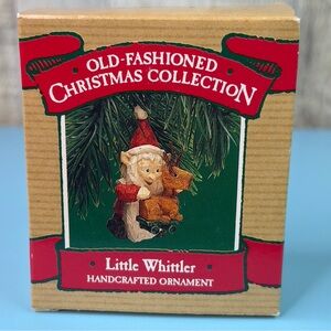 Hallmark Old Fashion 1987 Little Whittler Handcrafted Christmas Collection